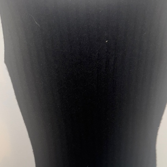 NWT All Saints Elegant Black Sleeveless Dress Small - Picture 5 of 6